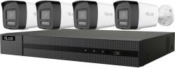 HILOOK DS-J142I(STD)/IK28P-460B IP kamera szett, 4x6MP csőkamerával, beépített 2TB HDD-vel (DS-J142I(STD)/IK28P-460B) - bestbyte