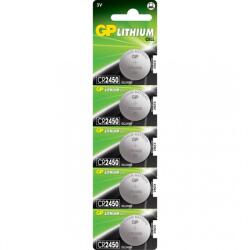 GP Batteries CR2450 Lítium Gombelem 5db/csomag B1585 (B1585)