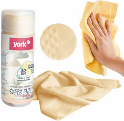 YORK Szintetikus puha bőr autóablakokhoz (PVA) 32 x 43 cm 1 db - YORK (024030)