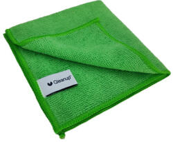 Qleanup Kiváló minőségű mikroszálas törlőkendő csomag 30x30 cm, (10 darab) zöld, 250gsm - QLEANUP GREEN