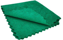 Qleanup Professzionális mikroszálas törlőkendő csomag (5 db) zöld, 275gsm, 38x38 - QLEANUP Long Fresh