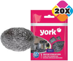 YORK Acél súroló dörzsi MINI 20 db - YORK (002020K)