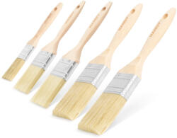 Handy Festőecset szett, fa - 5 db - 1x1" / 2x1, 5" / 2x2 (11191C)