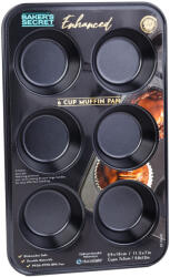 Baker's Secret Enhance Collection 6-os muffin sütőforma - 29.4 x 18.1 x 3.3 cm (DA00952) - tipparuhaz