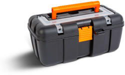 HANDY Műanyag szerszámostáska - 1 tálcával - 25 x 15 x 11 cm (11010A)