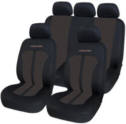 Carguard Autós üléshuzat szett - 11 db-os bézs / fekete- HSA010 (55748BR)