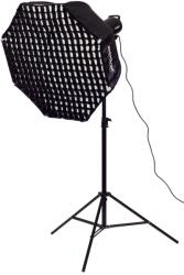 Godox DP600III-V Vakuszett 8clicks softboxal és Kioldóval benti fotózáshoz - 600Ws - 100cm - 2, 5m