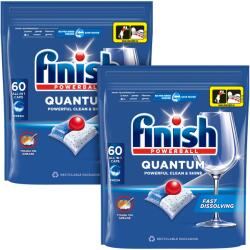 Finish Quantum All in 1 mosogatógép kapszula, 2x60 db, 120 mosás