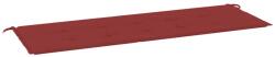 vidaXL bordó oxford szövet kerti padpárna 150x50x4 cm 314086 (314086)