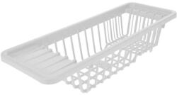 Excellent Houseware Kiváló háztartási mosogató vízelvezető, műanyag, 45x16x10 cm, fehér (KO-030000210A)