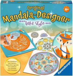 Ravensburger Set creativ Ravensburger - Designer Mandala, Dimensiune Medie, Stil Boho (7020019)