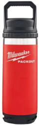 Milwaukee Termos rosu PACKOUT Milwaukee, 535ml, otel inoxidabil, 4932493991 (4932493991)
