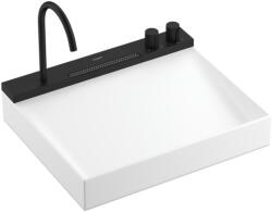 Hansgrohe Avalegra AquaUnit 580/475 mosdórendszer zuhanyvízsugárral, matt fekete 22472670 (22472670)