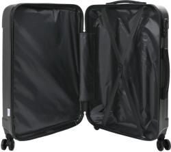 vidaXL Куфар 3 бр. Тъмносиво 50 x 31 x 78 см ABS пластмаса (42006233)
