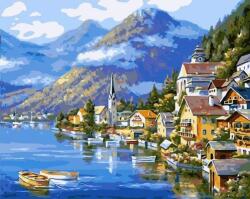 MagicArt Set de pictură pe numere MagicArt - Hallstatt, Austria (G599)