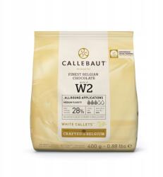 Callebaut Csokoládé cseppek Callebaut Fehércsokoládé W2 400g (W2-E0-D94)