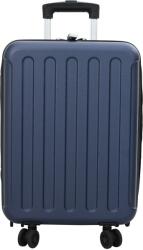 vidaXL Куфар с заключване Тъмносиньо 34 x 23 x 55.5 см ABS пластмаса (42006242)