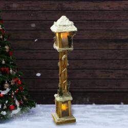  Világítós kandeláber barna 84cm