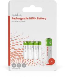 Nedis BANM9HR034B, AAA akku csomag 1, 2V 950mAh, 4db/csomag (BANM9HR034B)