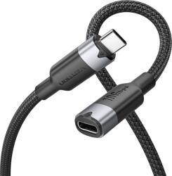 Vention USB-C 3.2/M - USB-C 3.2/F, 0, 5m, (hosszabbító, fekete, Gen2, 10Gbps), kábel