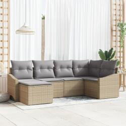 vidaXL Комплект за хранене в градината 6 бр. Бежов и Светло Сив (3355459)