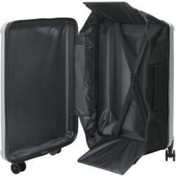 vidaXL Куфар с заключване Сребрист 50 x 30 x 76 см ABS пластмаса (42006236)