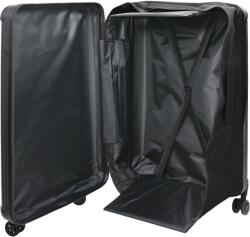 vidaXL Куфар с заключване Черно 50 x 30 x 76 см ABS пластмаса (42006228)