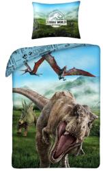 Halantex Jurassic World, set lenjerie de pat single, 140x200 cm + 70x90 cm Lenjerii de pat bebelusi‎, patura bebelusi