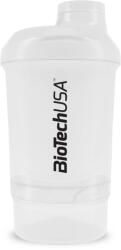 BioTechUSA Shaker Biotech Wave+ Nano 300ml (+150ml) átlátszó