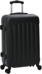 vidaXL Куфар с заключване 3 бр. Черно 50 x 31 x 78 см ABS пластмаса (42006229)