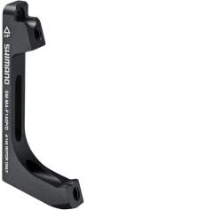 Shimano SM-MA-F140 flat mount tárcsafék adapter, első, FM140-PM140, alu, fekete