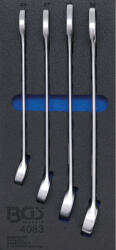 BGS technic Csillag-Villás készlet 4 db-os szerszámos kocsiba habtálcás 24-32 mm -1/3 (9-4083)