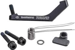 Shimano SM-MA-R140 flat mount tárcsafék adapter, hátsó, FM140-PM140, flat mount vázra, alu, fekete