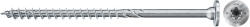 Fischer PowerFast FPF II ST25P 5.0 x 50 BC 200 lépcsősen süllyesztett fejű, kékre horganyzott részmenetes forgácslapcsavar TX behajtással, 200 db/csomag (561777)