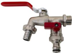 Z-tools Robinet Cromat Dublu, 1/2 inch (ZLN-ZTS8391) Filtru de apa bucatarie si accesorii