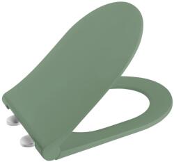 SAPHO AVVA SLIM WC-ülőke, Soft Close, matt zöld (100787-128) (100787-128)