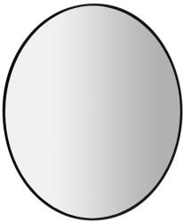 SAPHO SHARON LED tükör, átm: 80cm, matt fekete (31255CI) (31255CI)