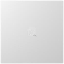 SAPHO POLYSAN TRENECA vágható öntöttmárvány zuhanytálca, 100x100cm, matt fehér (84301.11) (84301.11)