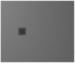 SAPHO POLYSAN TRENECA vágható öntöttmárvány zuhanytálca, 120x100cm, matt szürke (84313.31) (84313.31)