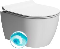 SAPHO GSI PURA fali WC, Swirlflush, 35x46cm, dual-matt fehér (880209) (880209)