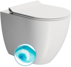 SAPHO GSI PURA SWIRLFLUSH álló WC, alsó/hátsó kifolyású, 36x55cm, dual-matt fehér (880309) (880309)