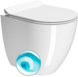 SAPHO GSI PURA álló WC, Swirlflush, alsó/hátsó kifolyású, 36x50cm, ExtraGlaze (880411) (880411)