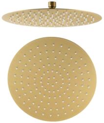 SAPHO SLIM fejzuhany, kör, 300mm, matt arany (MS573GB) (MS573GB)