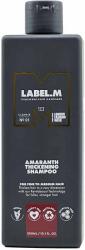 label. m Amaranth Thickening Shampoo 300 ml