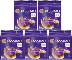 Douwe Egberts Tassimo Cadbury Ciocolata calda cu portocale 8 buc. carton 5 pachete