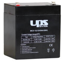 Akku UPS Power 12V 5Ah zselés akkumulátor