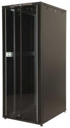Lande LN-CK42U8080-BL CK 19" 42U 800x800 fekete álló rack szekrény