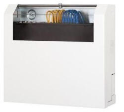 Lande LN-SLM504714-LG NETbox SOHO SLIMbox 19" 3U+2U fali rack szekrény függőleges kialakítás