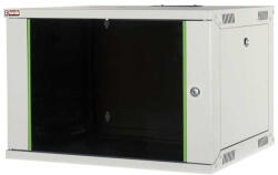 Lande LN-EUBOX12U5460-LG-1 EURObox 19" 12U 540x600 szürke fali rack szekrény