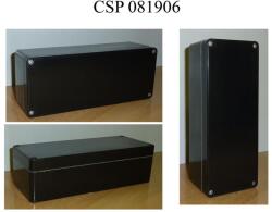 Csatári Plast CSATÁRI PLAST CSP 081906 Ex poliészter doboz, üres, 80x190x60mm, IP 65 fekete, halogénmentes (CSP11081906) (CSP11081906)